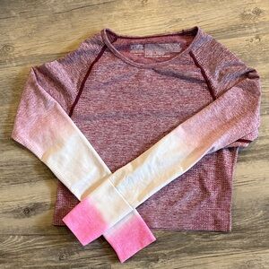 Victoria's Secret PINK Seamless Cropped Long Sleeve